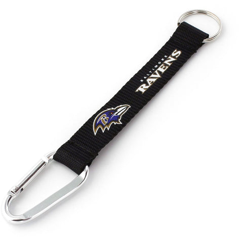 Baltimore Ravens Carabiner Lanyard Keychain