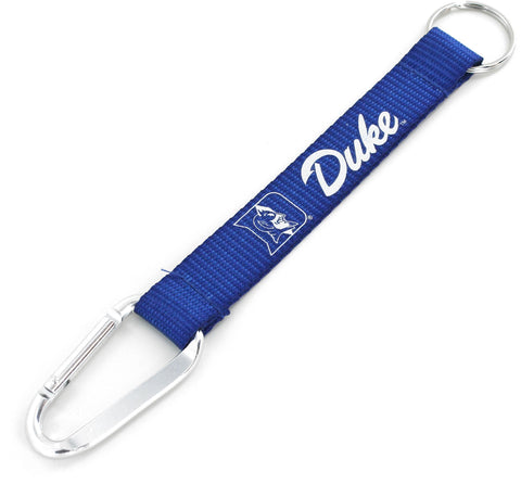 Duke Blue Devils Carabiner Lanyard Keychain