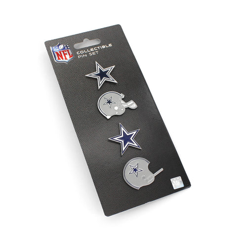 Dallas Cowboys 4 Pack Evolution Pin Set