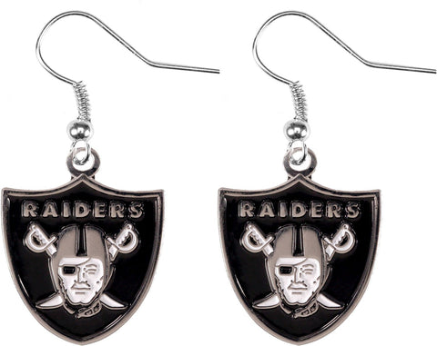 Las Vegas Raiders Logo Dangler Earrings