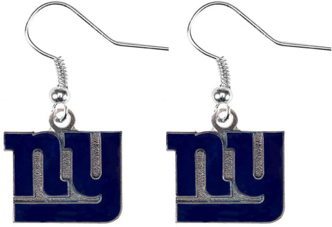 New York Giants Logo Dangler Earrings