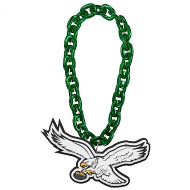 Philadelphia Eagles Retro Logo FanFave Fan Chain - Green