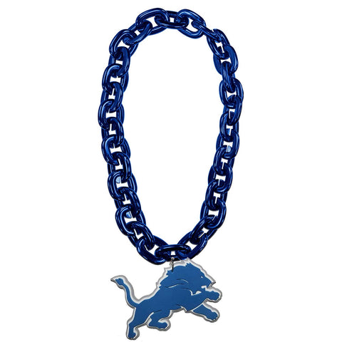 Detroit Lions Logo FanFave Fan Chain - Blue