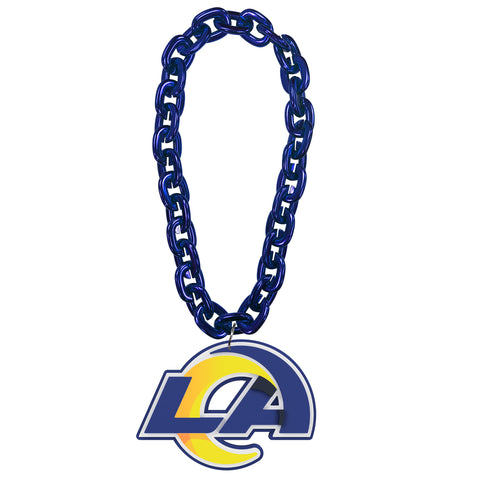 Los Angeles Rams Logo FanFave Fan Chain - Blue