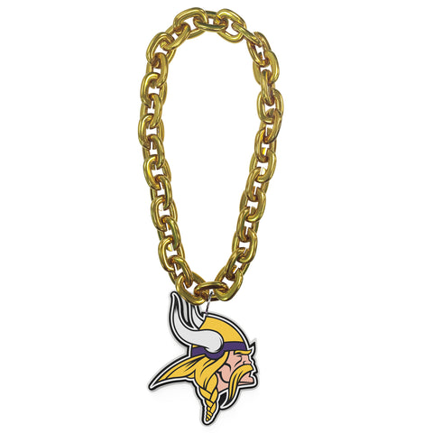 Minnesota Vikings Logo FanFave Fan Chain - Gold