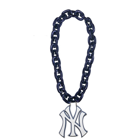 New York Yankees Logo FanFave Fan Chain - Navy