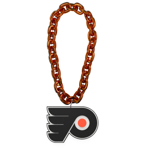 Philadelphia Flyers Logo FanFave Fan Chain - Orange