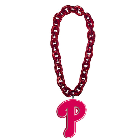 Philadelphia Phillies Logo FanFave Fan Chain - Red
