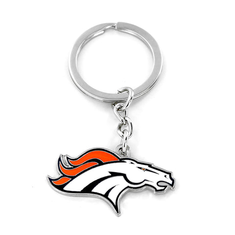 Denver Broncos Team Logo Keychain