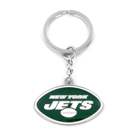 New York Jets Team Logo Keychain