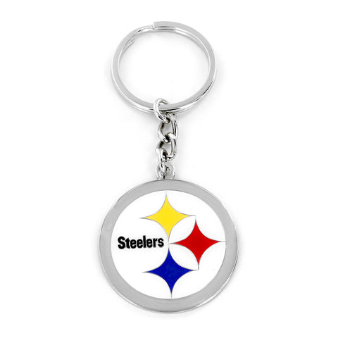 Pittsburgh Steelers Team Logo Keychain