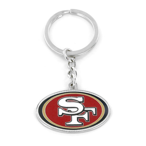 San Francisco 49ers Team Logo Keychain