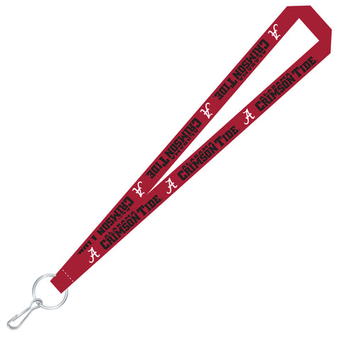 Alabama Crimson Tide Team Color Super Soft Lanyard