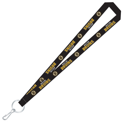 Boston Bruins Team Color Super Soft Lanyard