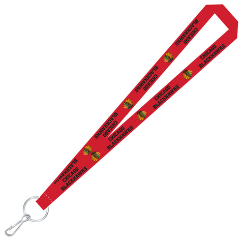 Chicago Blackhawks Team Color Super Soft Lanyard