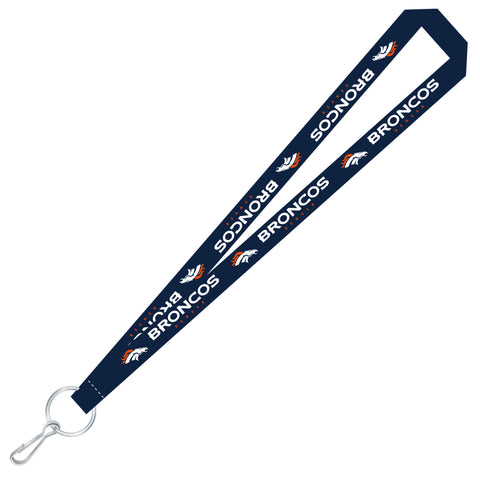 Denver Broncos Team Color Super Soft Lanyard