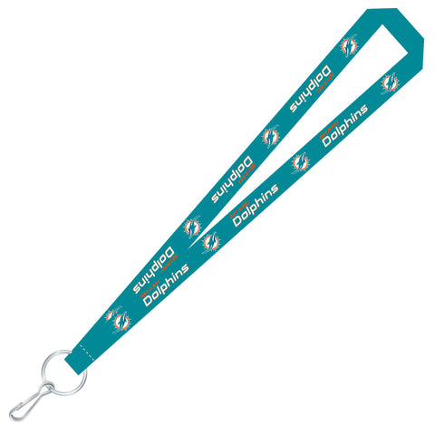 Miami Dolphins Team Color Super Soft Lanyard