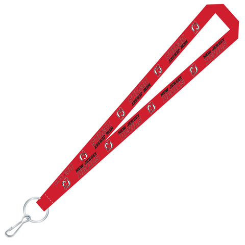 New Jersey Devils Team Color Super Soft Lanyard