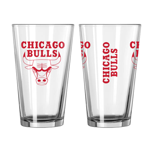 Chicago Bulls 16oz. Gameday Pint Glass