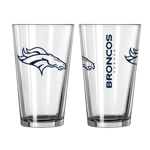 Denver Broncos 16oz. Gameday Pint Glass