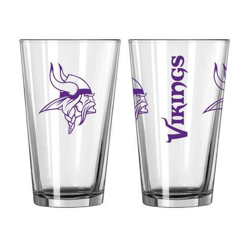Minnesota Vikings 16oz. Gameday Pint Glass