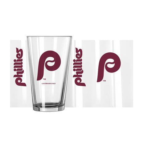 Philadelphia Phillies 16oz. Retro Pint Glass