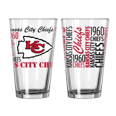 Kansas City Chiefs 16oz. Spirit Pint Glass