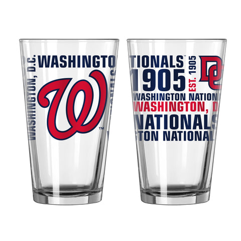 Washington Nationals 16oz. Spirit Pint Glass