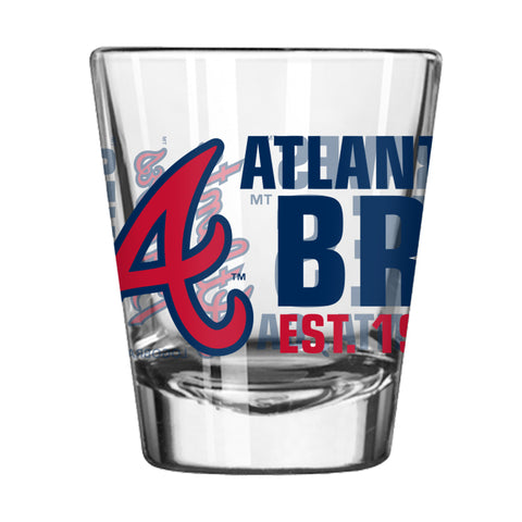 Atlanta Braves 2oz. Spirit Shot Glass