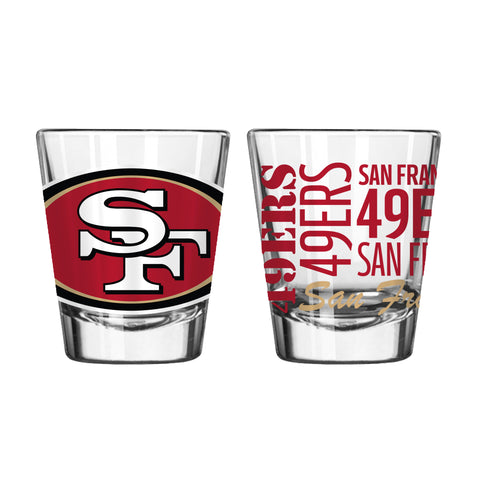 San Francisco 49ers 2oz. Spirit Shot Glass