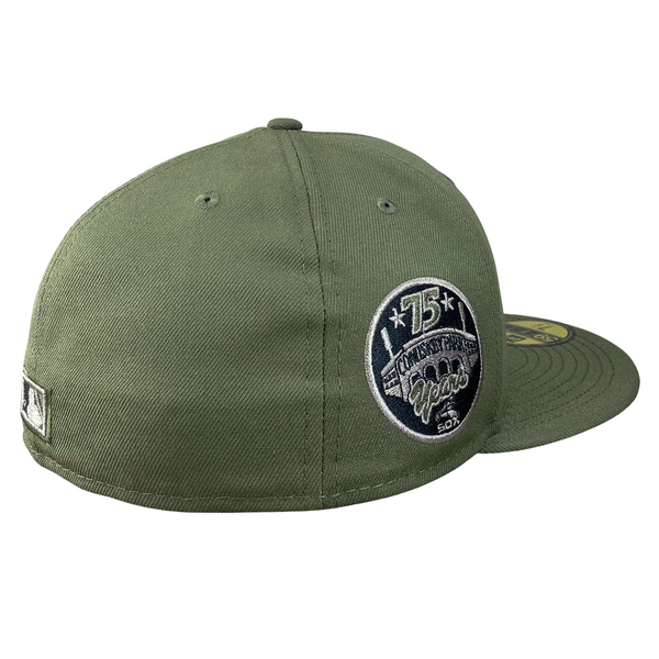 59FIFTY Chicago White Sox Olive/Camo 75th Anniversary Patch – Fan