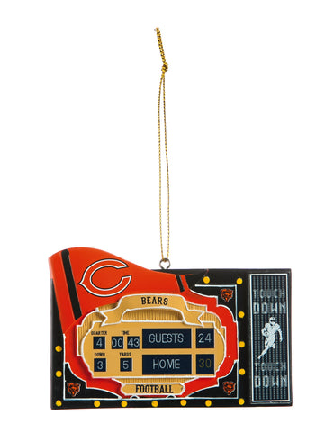Chicago Bears Scoreboard Ornament