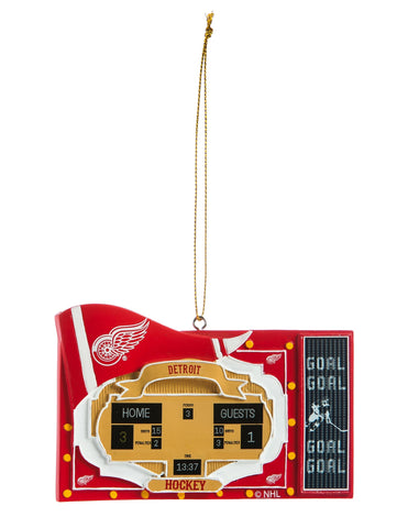 Detroit Red Wings Scoreboard Ornament