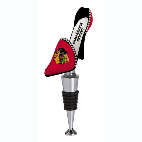Chicago Blackhawks Team Shoe Bottle Stopper