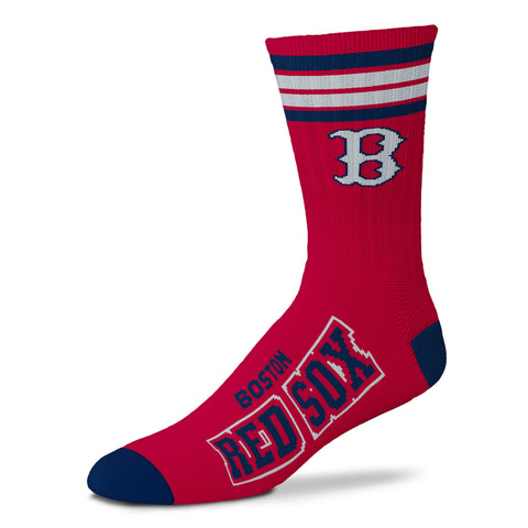 Boston Red Sox 4 Stripe Deuce Socks - Youth