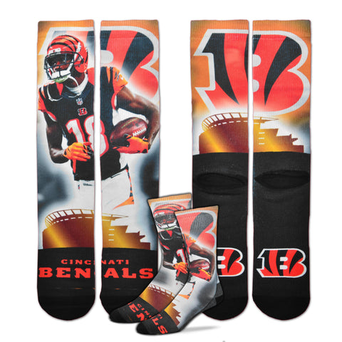 Cincinnati Bengals AJ Green City Star Player Socks - Medium