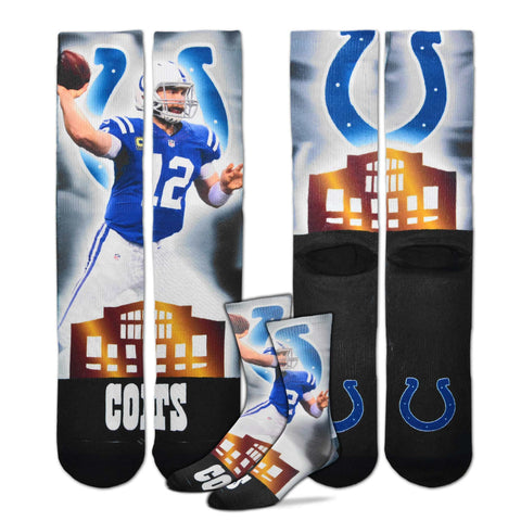 Indianapolis Colts Andrew Luck City Star Player Socks - Medium