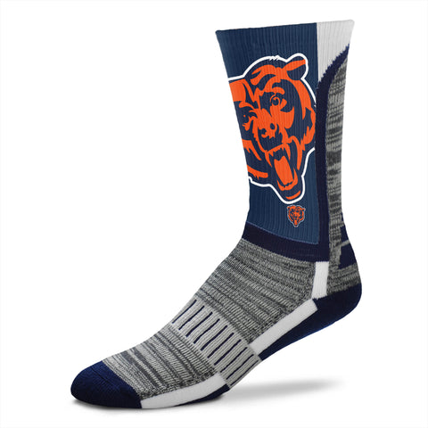 Chicago Bears DyeNamic Big Logo Socks - Large