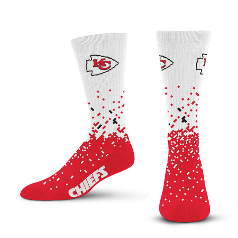 Kansas City Chiefs Spray Zone Socks - Large