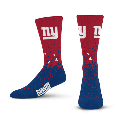New York Giants Spray Zone Socks - Large