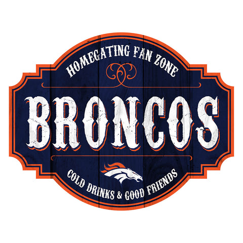 Denver Broncos 12" Homegating Tavern Sign