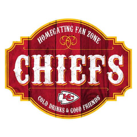Kansas City Chiefs 12" Homegating Tavern Sign