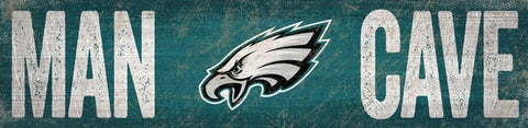 Philadelphia Eagles Man Cave Wooden Sign