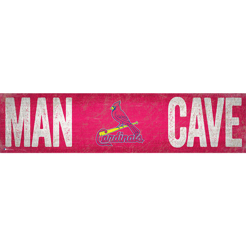 St. Louis Cardinals Man Cave Wooden Sign