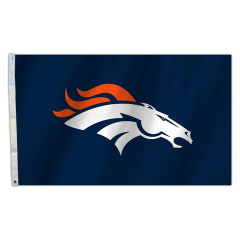 Denver Broncos 3' x 5' Logo Flag