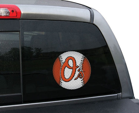 Baltimore Orioles 8" Window Film