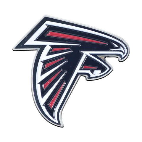 Atlanta Falcons Metal Auto Emblem - Color