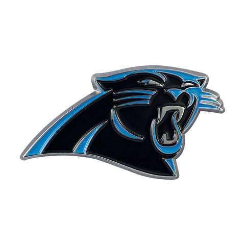 Carolina Panthers Metal Auto Emblem - Color