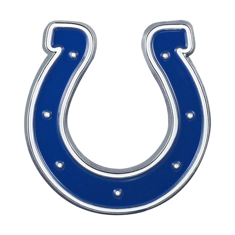 Indianapolis Colts Metal Auto Emblem - Color