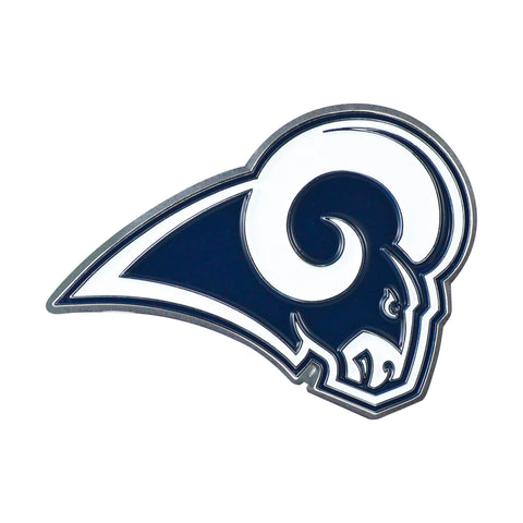 Los Angeles Rams Metal Auto Emblem - Color